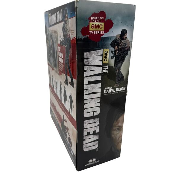 McFarlane Toys The Walking Dead 10" Daryl Dixon Deluxe Action Figure New in Box - Picture 5 of 5